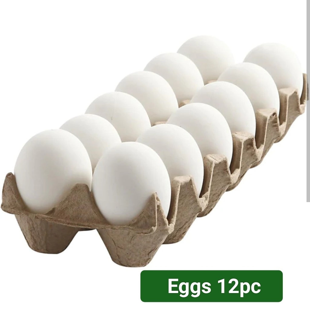 cool eggs 12 pcs white eggs