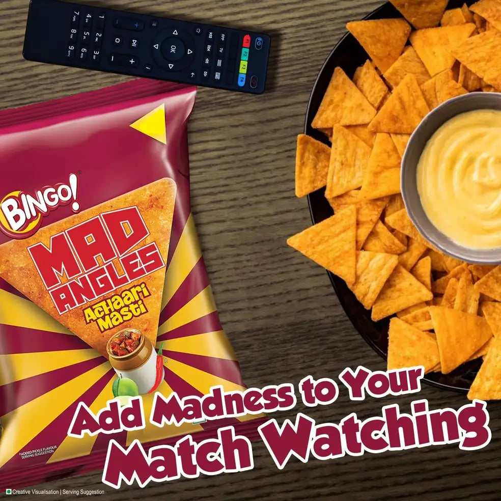 Bingo Mad Angles Achaari Masti Crisps