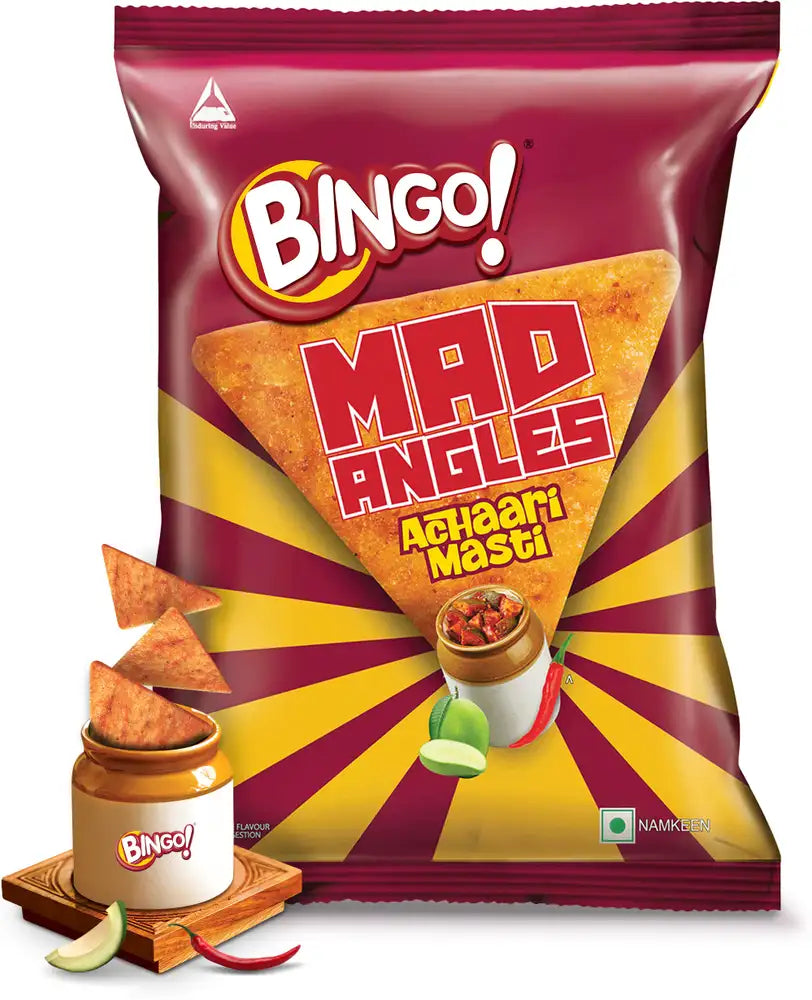 Bingo Mad Angles Achaari Masti Crisps