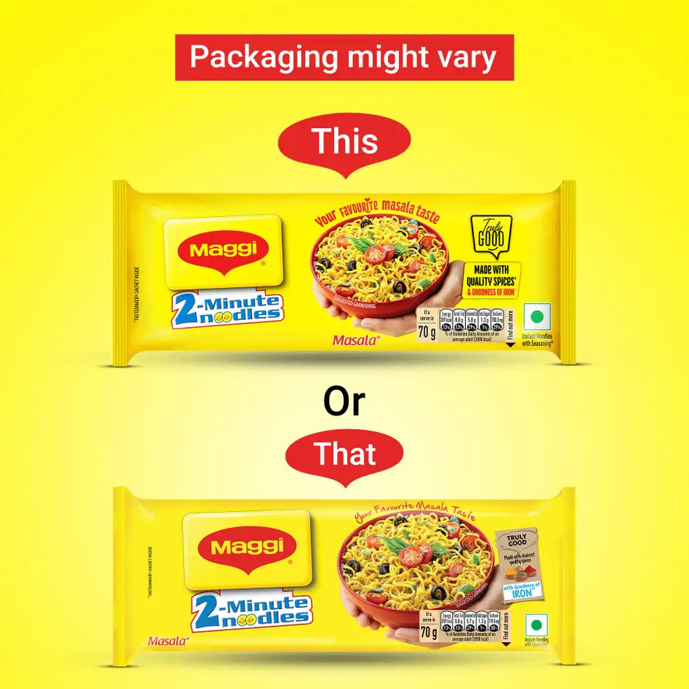 Maggi Masala - 2 Minutes Instant Noodles Made With Quality Spices